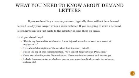 general personal injury demand letters thedrugewebfccom