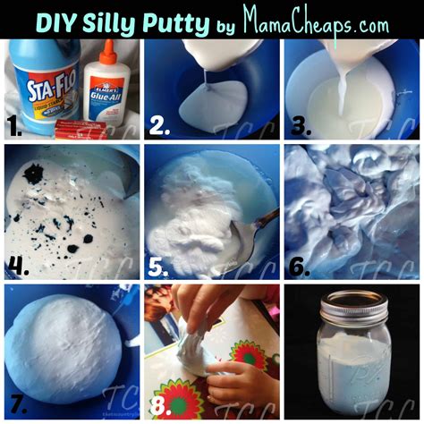 homemade silly putty   ingredients mama cheaps