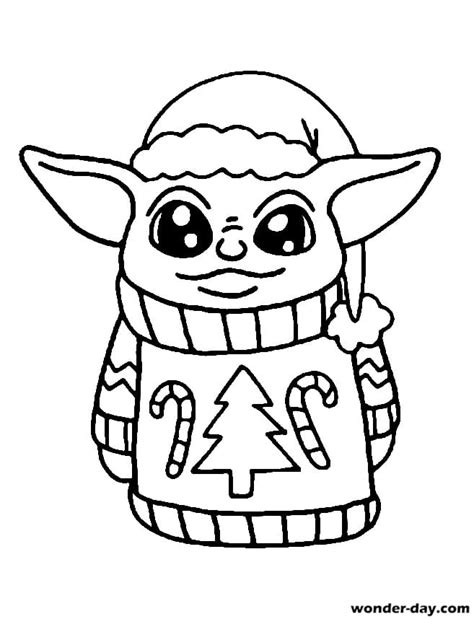 baby yoda coloring pages  printable  day coloring pages