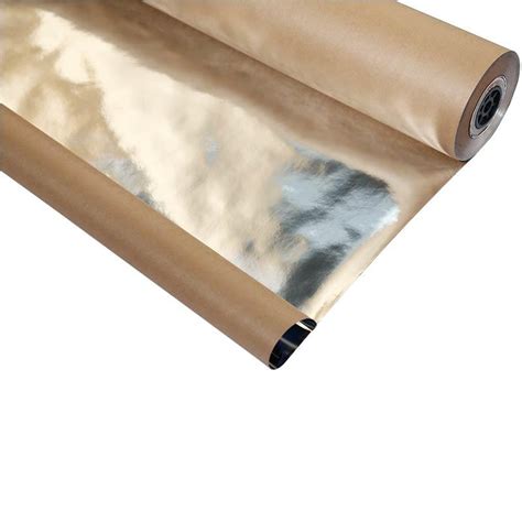 aluminum foil laminated kraft wrapping paper manufacturers factory