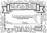 Certificate Father Hobbycraft Template Certificates Dannybarrantes sketch template