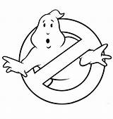 Ghostbusters Coloring Pages Printable Logo Kids Educative sketch template