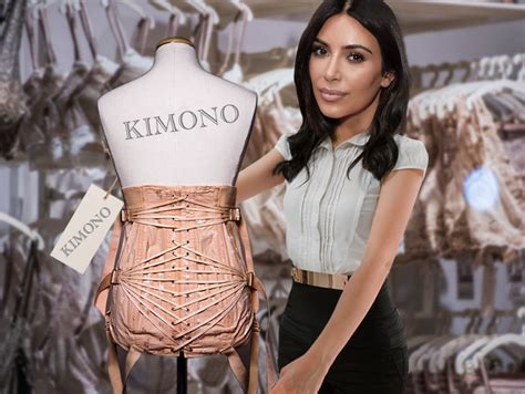 kim kardashian west brands lingerie line kimono intimates