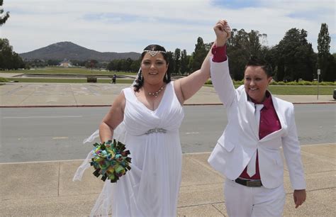 first australian gay weddings held in canberra new york daily news