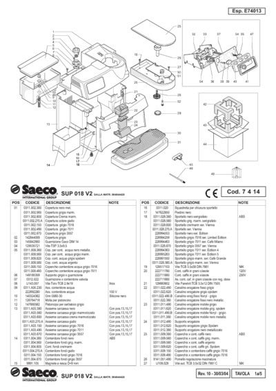 saeco  service manual repair schematics