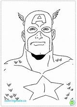 Captain America Coloring Shield Getcolorings Pages sketch template