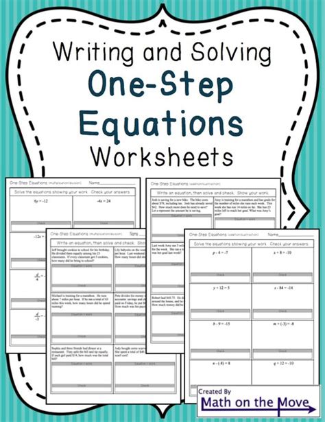 wonderful solving  step equations worksheet multiplication division