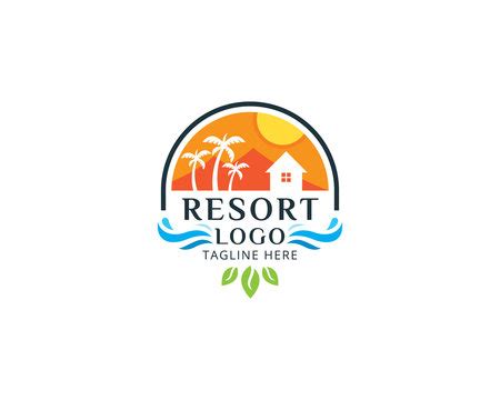 beach resort logo images browse  stock  vectors  video adobe stock