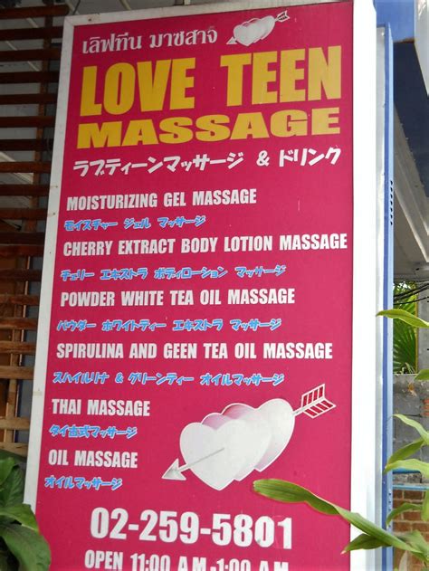 love teen massage guest friendly hotels of thailand