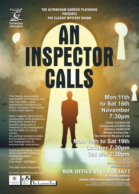 designtv  inspector calls poster