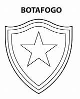 Escudo Botafogo Colorir Imprimir Geografia sketch template