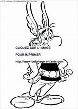 Coloring Asterix Gaul Pages Book sketch template