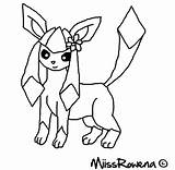 Glaceon Coloring Pokemon Pages Getcolorings Color Print Greatest Printable Getdrawings Searches Recent sketch template