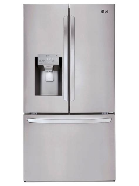 lg  cu ft smart wi fi enabled french door refrigerator