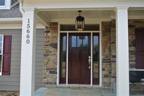 light craftsman style front doors   house