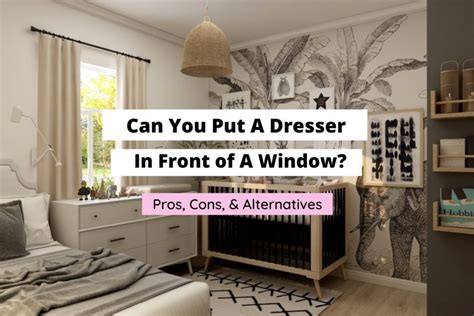put  dresser  front   window craftsonfire