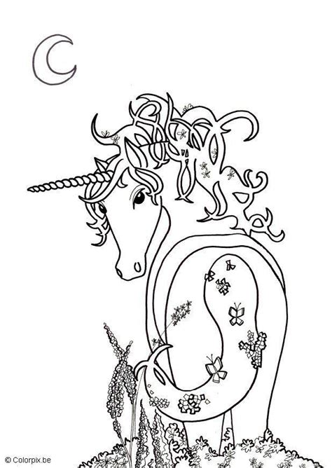 coloring page unicorn  printable coloring pages img