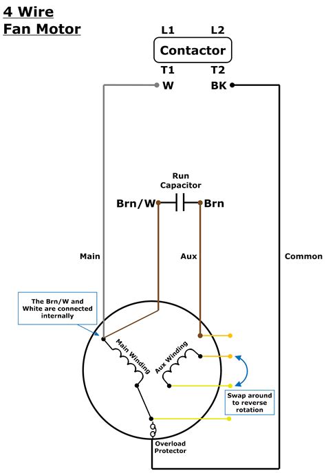 mars  condenser fan motor wiring diagram