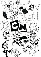 Coloring Characters Pages Cartoon Disney Network Printable Show Print Drawing Cartoons 90s Color Sheets Nickelodeon Adult Kids Regular Book Popular sketch template