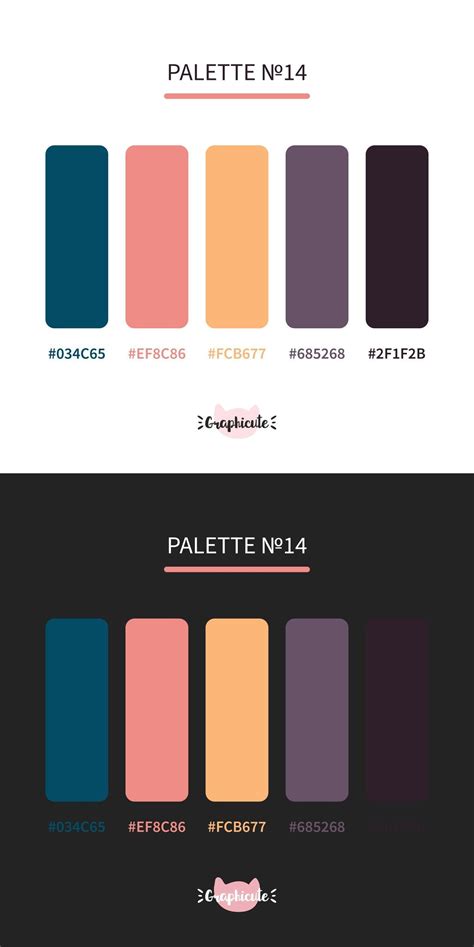 color palette  hex codes pretty combinations  colors colorscheme colorpalette flat