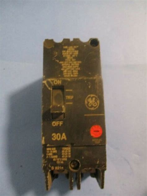 ge general electric  amp circuit breaker  pole ebay
