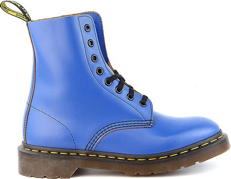 dr martens croco pascal zapato nautico unisex color azul talla  eu amazones zapatos