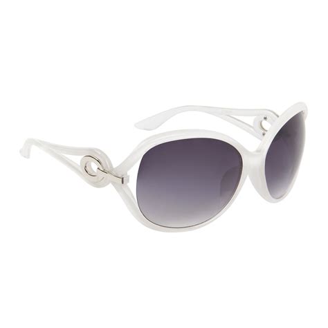 designer inspired women s sunglasses white frame celebrity