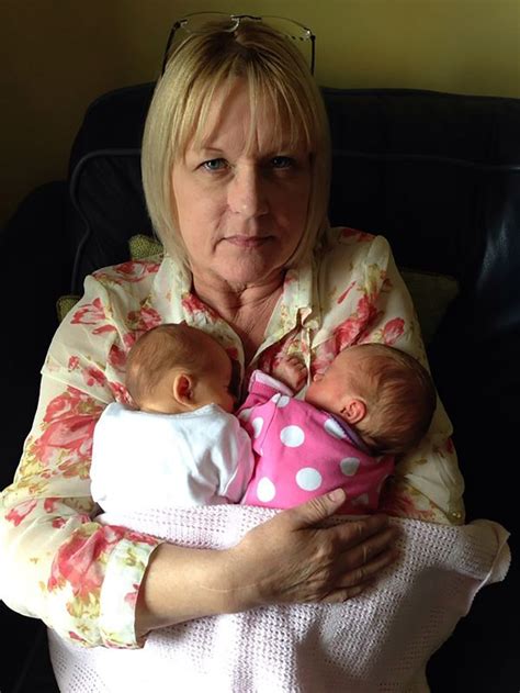 grandma became uk s oldest surrogate at 51 after giving birth to twins