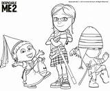 Coloring Pages Universal Studios Despicable Minion Printable Color Getcolorings Getdrawings sketch template
