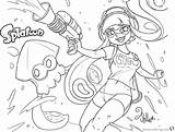 Splatoon Coloring Pages Inkling Drawing Fan Marina Printable Callie Kids Template Color Sketch Chibi Drawings Getdrawings Print sketch template