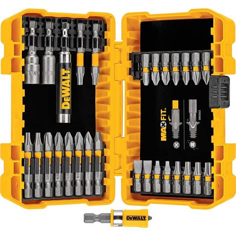 dewalt driving box bit set impact driver drill screwdriver magnetic bits torx  ebay