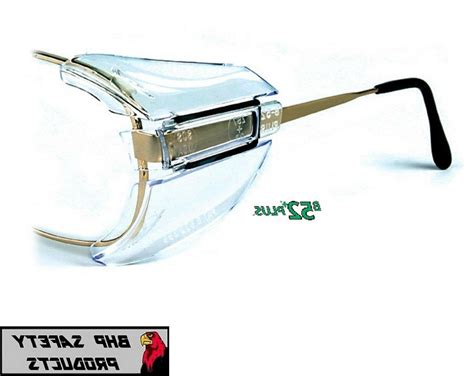 b52 side shields for rx glasses safety eyewear