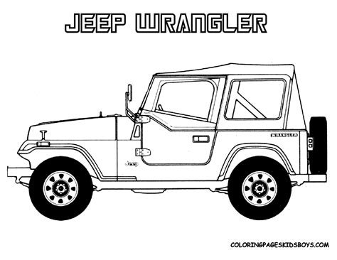 jeep printable coloring pages truck coloring pages coloring pages jeep
