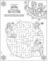 Disney Ice Colouring Kids Enchantment Arena O2 Worlds Presents Pdf sketch template