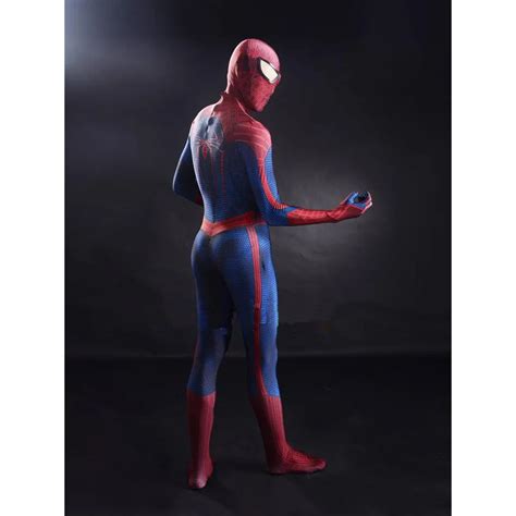 buy spiderman zentai cosplay costume  men women halloween printing tights