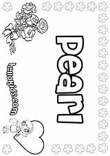 Pearl Coloring Pages Hellokids Print Color Online sketch template