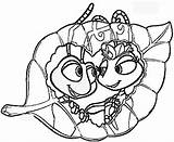 Coloring Pages Disney Couples Getcolorings Heart Color sketch template