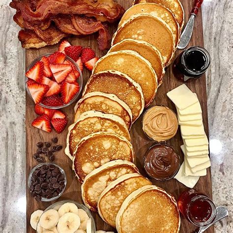 Pancake And Waffle Breakfast Boards Are Almost Too Pretty To Eat