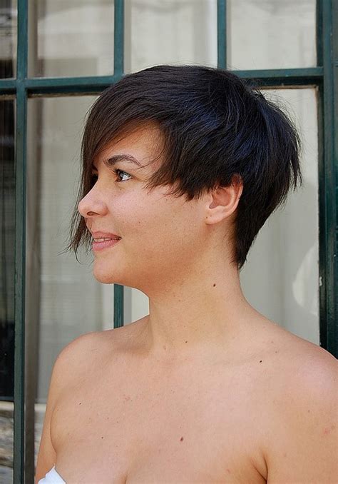 fresh and sophisticated asymmetric bob trendy bob cut with long bangs hairstyles weekly