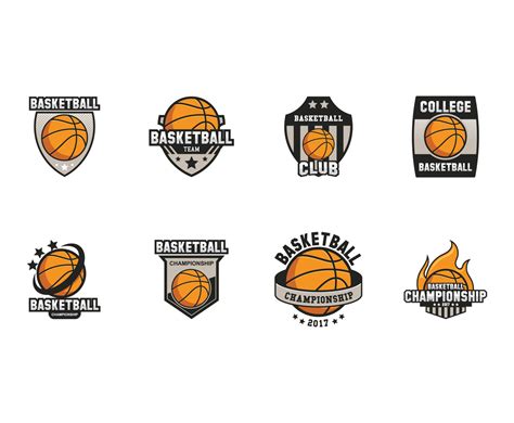 basketball logo vector vector art graphics freevectorcom