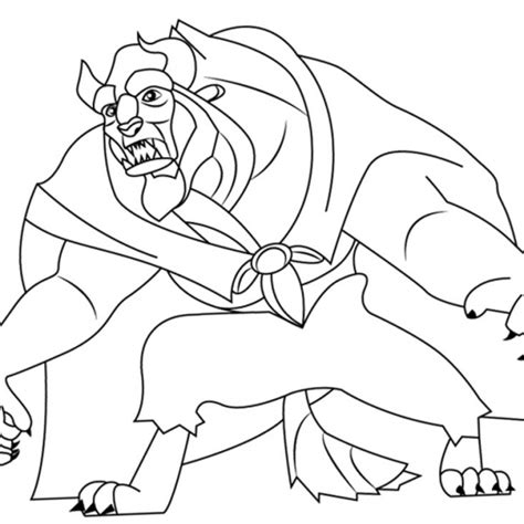 beauty   beast coloring pages  printable coloring pages