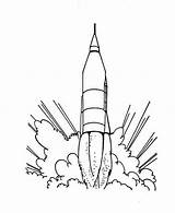 Rocket Launch Launching Colornimbus sketch template