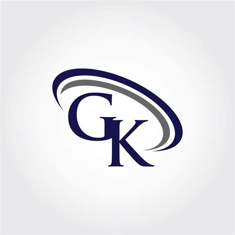 monogram gk logo design  vectorseller thehungryjpeg