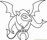 Coloring Gargoyle Pages Pony Friendship Magic Little Coloringpages101 Popular sketch template