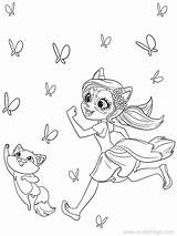 Enchantimals Coloring Pages Para Colorear Dibujos Imprimir Coloriage Felicity Flick Fox Imprimer Printable Hojas Youloveit Xcolorings Disney Viaje Barbie 1200px sketch template