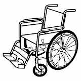 Coloring Wheelchair Pages sketch template