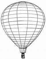 Luchtballon Luchtballonnen sketch template
