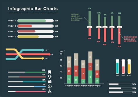 infographic bar charts template
