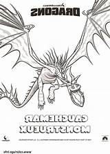 Dragons Cauchemar Monstrueux sketch template