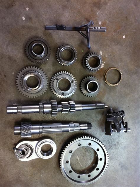 series high hp transmission parts  factory straight cut gears final drive honda tech